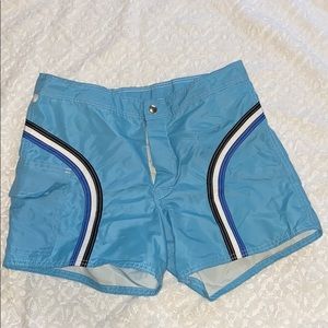 Vtg Sun Britches trunks/swimsuit cover up shorts.